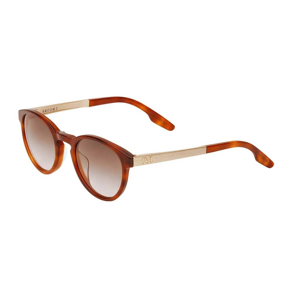 NEW IVI VISION women's brooks sunglasses in honey/brown lens